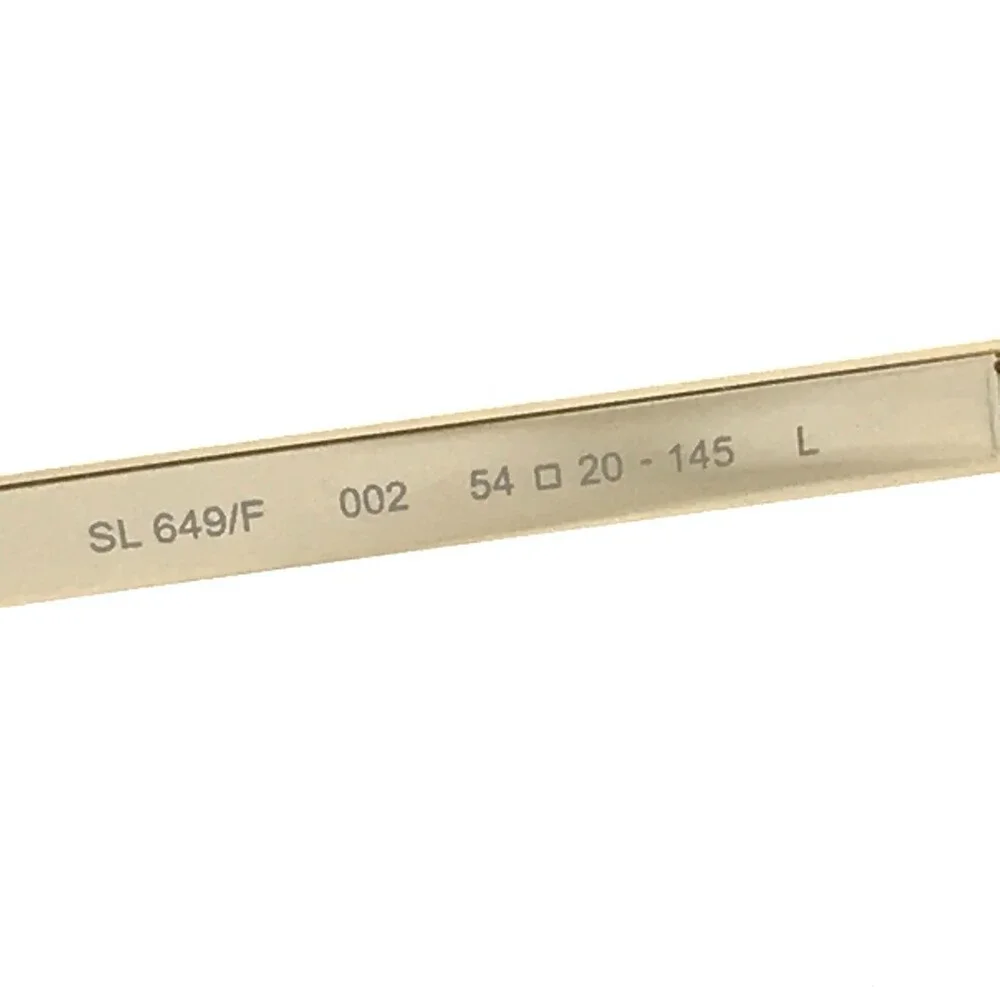 Saint Laurent Eyeglasses Frames SL649/F 002 Tortoise Gold Cat Eye 54-20-145